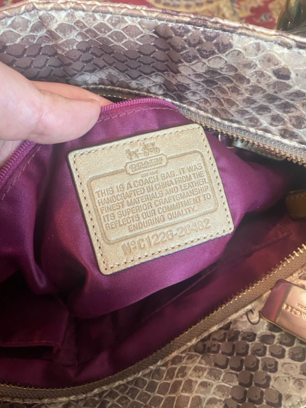 Coach bag - Picture 9 of 11